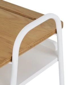 Maisons Du Monde Bureaux Enfant Bureau Enfant Imitation Bois Et Métal Blanc -Armoires enfant Soldes bureau enfant imitation bois et metal blanc 1000 6 17 215923 5