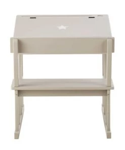 Maisons Du Monde Bureaux Enfant Bureau Enfant Taupe Imprimé étoile Blanche -Armoires enfant Soldes bureau enfant taupe imprime etoile blanche 1000 3 38 160143 7