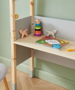 Baita Bureaux Enfant Bureau Enfant Tipi Gris évolutif -Armoires enfant Soldes bureau enfant tipi gris evolutif 2