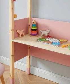 Baita Bureaux Enfant Bureau Enfant Tipi Rose évolutif -Armoires enfant Soldes bureau enfant tipi rose evolutif 2