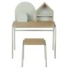 Maisons Du Monde Bureaux Enfant Bureau Et Chaise Coloris Vert Et Naturel -Armoires enfant Soldes bureau et chaise coloris vert et naturel 1000 16 15 226048 1