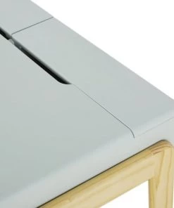 Maisons Du Monde Bureaux Enfant Bureau Et Tabouret Enfant Vert Clair Et Pin -Armoires enfant Soldes bureau et tabouret enfant vert clair et pin 1000 16 3 215253 5