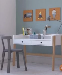 Nordic Factory Bureaux Enfant Bureau évolutif Blanc -Armoires enfant Soldes bureau evolutif blanc 1