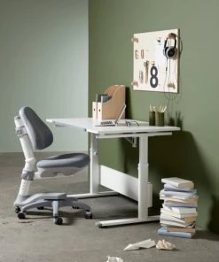 Flexa Bureaux Enfant Bureau évolutif Blanc -Armoires enfant Soldes bureau evolutif blanc 14