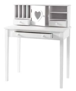 Maisons Du Monde Bureaux Et Meubles Secrétaires Bureau Secrétaire 1 Porte 3 Tiroirs Blanc -Armoires enfant Soldes bureau secretaire 1 porte 3 tiroirs blanc 1000 4 39 143416 9