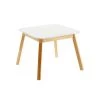 Wadiga Bureaux Enfant Bureau Table Enfant Bois Et Blanc 55x55x45cm