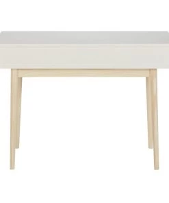 Maisons Du Monde Bureaux Et Meubles Secrétaires Bureau Vintage Blanc 2 Tiroirs Gris Et Rose -Armoires enfant Soldes bureau vintage blanc 2 tiroirs gris et rose 1000 12 34 150258 9