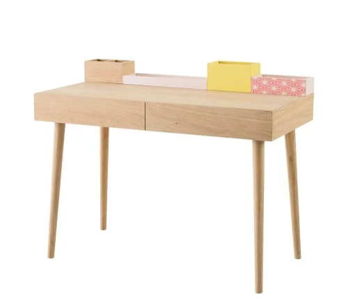Maisons Du Monde Bureaux Enfant Bureau Vintage Enfant 2 Tiroirs 4 Maisons Du Monde Bureaux Enfant Bureau Vintage Enfant 2 Tiroirs – Image 2