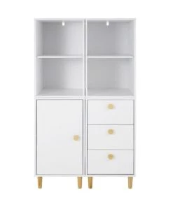 Maisons Du Monde Bureaux Enfant Caisson Pour Bureau Avec 1 étagère -Armoires enfant Soldes caisson pour bureau avec 1 etagere 1000 15 18 206412 12