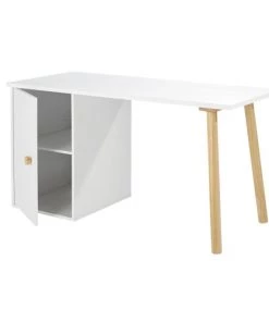 Maisons Du Monde Bureaux Enfant Caisson Pour Bureau Modulable 1 Porte Blanc -Armoires enfant Soldes caisson pour bureau modulable 1 porte blanc 1000 5 15 206368 10