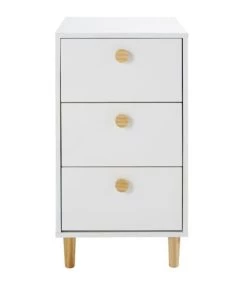 Maisons Du Monde Bureaux Enfant Caisson Pour Bureau Modulable 3 Tiroirs Blanc -Armoires enfant Soldes caisson pour bureau modulable 3 tiroirs blanc 1000 6 16 206369 11