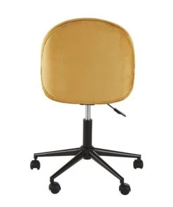 Maisons Du Monde Chaises De Bureau Enfant Chaise De Bureau à Roulettes Jaune Et Métal Noir -Armoires enfant Soldes chaise de bureau a roulettes jaune et metal noir 1000 13 13 225144 4