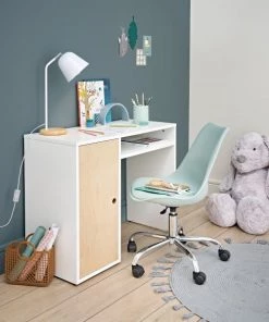 Maisons Du Monde Chaises De Bureau Enfant Chaise De Bureau à Roulettes Verte -Armoires enfant Soldes chaise de bureau a roulettes verte 1000 14 10 192505 6