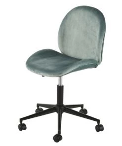 Maisons Du Monde Chaises De Bureau Enfant Chaise De Bureau à Roulettes Verte Et Métal Noir