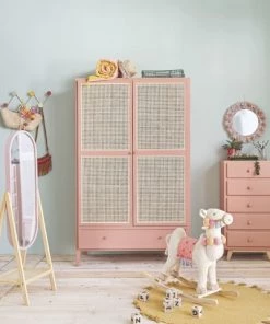 Maisons Du Monde Commodes Enfant Chiffonnier Vintage 5 Tiroirs Terracotta -Armoires enfant Soldes chiffonnier vintage 5 tiroirs terracotta 1000 6 1 205944 4