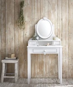 Maisons Du Monde Coiffeuses Coiffeuse 3 Tiroirs Blanche -Armoires enfant Soldes coiffeuse 3 tiroirs blanche 1000 3 38 143415 12