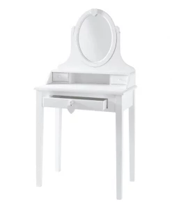 Maisons Du Monde Coiffeuses Coiffeuse 3 Tiroirs Blanche -Armoires enfant Soldes coiffeuse 3 tiroirs blanche 1000 3 38 143415 8