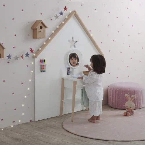 Micuna Bureaux Enfant Coiffeuse Enfant 2 En 1 Blanche 4 Micuna Bureaux Enfant Coiffeuse Enfant 2 En 1 Blanche – Image 2