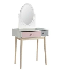 Armoires enfant Soldes -Armoires enfant Soldes coiffeuse vintage blanche et rose 1000 13 35 150259 0
