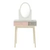 Maisons Du Monde Coiffeuses Coiffeuse Vintage Blanche Et Rose -Armoires enfant Soldes coiffeuse vintage blanche et rose 1000 13 35 150259 1