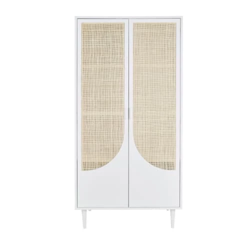 Maisons Du Monde Armoires Enfant Dressing 2 Portes Battantes Blanc Cannage En Rotin Beige 3 Maisons Du Monde Armoires Enfant Dressing 2 Portes Battantes Blanc Cannage En Rotin Beige