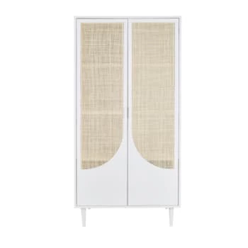Maisons Du Monde Armoires Enfant Dressing 2 Portes Battantes Blanc Cannage En Rotin Beige 8 Maisons Du Monde Armoires Enfant Dressing 2 Portes Battantes Blanc Cannage En Rotin Beige – Image 6