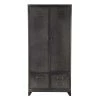 Maisons Du Monde Armoires Enfant Dressing 2 Portes Battantes En Métal Gris Anthracite -Armoires enfant Soldes dressing 2 portes battantes en metal gris anthracite 1000 11 25 220195 1
