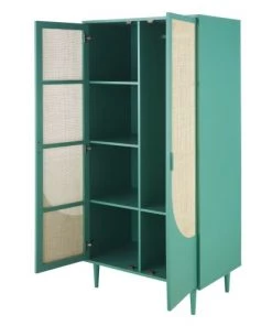 Maisons Du Monde Armoires Enfant Dressing 2 Portes Battantes Vert Et Beige -Armoires enfant Soldes dressing 2 portes battantes vert et beige 1000 5 10 226207 2