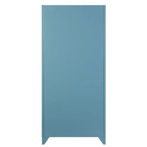 Maisons Du Monde Rangements Ados Dressing 2 Portes En Métal Bleu Gris 5 Maisons Du Monde Rangements Ados Dressing 2 Portes En Métal Bleu Gris – Image 4
