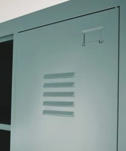 Maisons Du Monde Armoires Enfant Dressing 2 Portes En Métal Vert Foncé -Armoires enfant Soldes dressing 2 portes en metal vert fonce 1000 2 38 205940 3