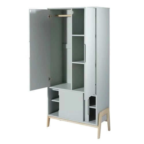 Maisons Du Monde Armoires Enfant Dressing 4 Portes Vert 4 Maisons Du Monde Armoires Enfant Dressing 4 Portes Vert – Image 2