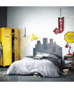 Maisons Du Monde Dressings Dressing à Roulettes 2 Portes En Métal Jaune -Armoires enfant Soldes dressing a roulettes 2 portes en metal jaune 1000 5 8 135308 3