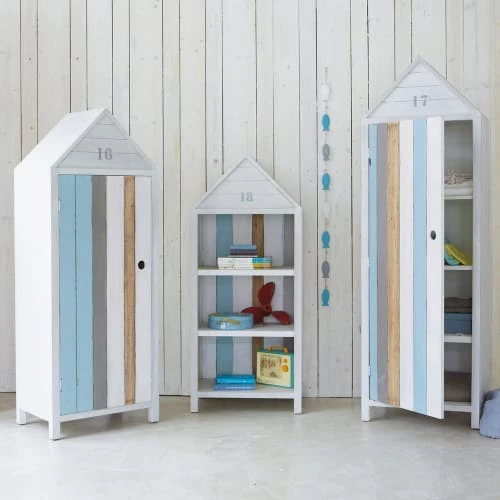 Maisons Du Monde Armoires Enfant Dressing Cabine De Plage 1 Porte 7 Maisons Du Monde Armoires Enfant Dressing Cabine De Plage 1 Porte – Image 5