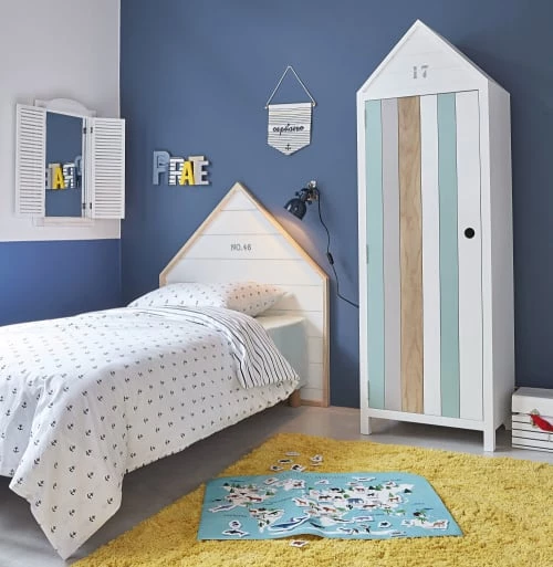 Maisons Du Monde Armoires Enfant Dressing Cabine De Plage 1 Porte 5 Maisons Du Monde Armoires Enfant Dressing Cabine De Plage 1 Porte – Image 3