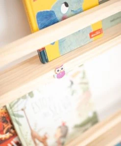 Crochetts Bibliothèques Et étagères Enfant Étagère à Livres Montessori Clara Pin Naturel -Armoires enfant Soldes etagere a livres montessori clara pin naturel 5