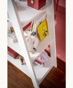 Sauthon Bibliothèques Et étagères Enfant Etagère Bibliothèque 45x170x91cm Blanc 9 Sauthon Bibliothèques Et étagères Enfant Etagère Bibliothèque 45x170x91cm Blanc -Armoires enfant Soldes etagere bibliotheque 45x170x91cm blanc 3