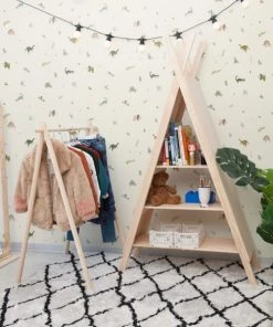 RNT By Really Nice Things Bibliothèques Et étagères Enfant Étagère Bibliothèque En Pin Massif Couleur Naturel Forme De Tipi 11 RNT By Really Nice Things Bibliothèques Et étagères Enfant Étagère Bibliothèque En Pin Massif Couleur Naturel Forme De Tipi -Armoires enfant Soldes etagere bibliotheque en pin massif couleur naturel forme de tipi 3