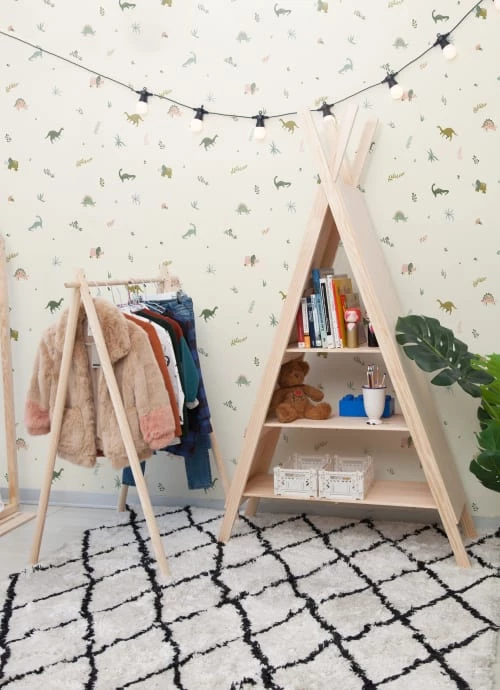 RNT By Really Nice Things Bibliothèques Et étagères Enfant Étagère Bibliothèque En Pin Massif Couleur Naturel Forme De Tipi 6 RNT By Really Nice Things Bibliothèques Et étagères Enfant Étagère Bibliothèque En Pin Massif Couleur Naturel Forme De Tipi – Image 4