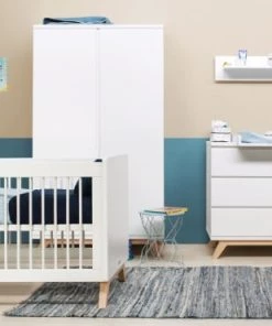 Bopita Bibliothèques Et étagères Enfant Étagère Blanc/naturel En MDF -Armoires enfant Soldes etagere blanc naturel en mdf 1