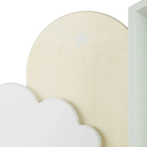 Maisons Du Monde Bibliothèques Et étagères Enfant Etagère Bleue, Beige Et Blanche 5 Maisons Du Monde Bibliothèques Et étagères Enfant Etagère Bleue, Beige Et Blanche – Image 3