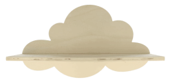Artemio Bibliothèques Et étagères Enfant Étagère En Bois Enfant Nuage L39cm