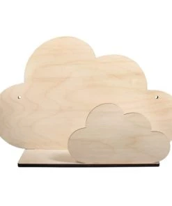 Youdoit Bibliothèques Et étagères Enfant Étagère En Bois Nuage 35x21x10cm