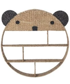 Bloomingville Bibliothèques Et étagères Enfant Etagère Louane En Herbe De Bankuan 91x98cm -Armoires enfant Soldes etagere louane en herbe de bankuan 91x98cm 2