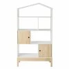 Maisons Du Monde Bibliothèques Et étagères Enfant Etagère Maison Bicolore 2 Portes -Armoires enfant Soldes etagere maison bicolore 2 portes 1000 9 2 206355 1