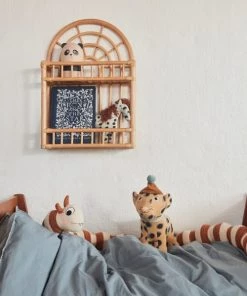 OYOY Living Design Bibliothèques Et étagères Enfant Étagère Marron 100% Rotin H56xL38x13cm -Armoires enfant Soldes etagere marron 100 rotin h56xl38x13cm 2