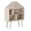 Bloomingville Bibliothèques Et étagères Enfant Maison De Poupée En Bois Clair -Armoires enfant Soldes maison de poupee en bois clair