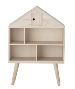 Bloomingville Bibliothèques Et étagères Enfant Maison De Poupée En Bois Clair -Armoires enfant Soldes maison de poupee en bois clair 4