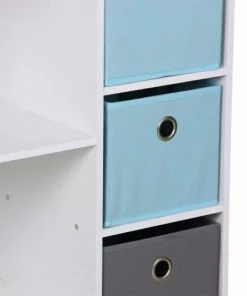 Alice's Garden Bibliothèques Et étagères Enfant Meuble De Rangement Pour Enfant, Blanc -Armoires enfant Soldes meuble de rangement pour enfant blanc 16