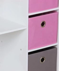 Alice's Garden Bibliothèques Et étagères Enfant Meuble De Rangement Pour Enfant, Blanc 12 Alice's Garden Bibliothèques Et étagères Enfant Meuble De Rangement Pour Enfant, Blanc -Armoires enfant Soldes meuble de rangement pour enfant blanc 22