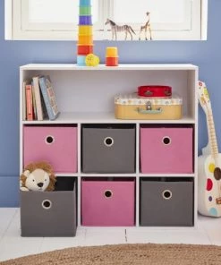 Alice's Garden Bibliothèques Et étagères Enfant Meuble De Rangement Pour Enfant, Blanc 13 Alice's Garden Bibliothèques Et étagères Enfant Meuble De Rangement Pour Enfant, Blanc -Armoires enfant Soldes meuble de rangement pour enfant blanc 5